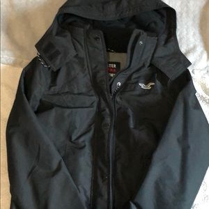 Black Hollister Jacket size Small